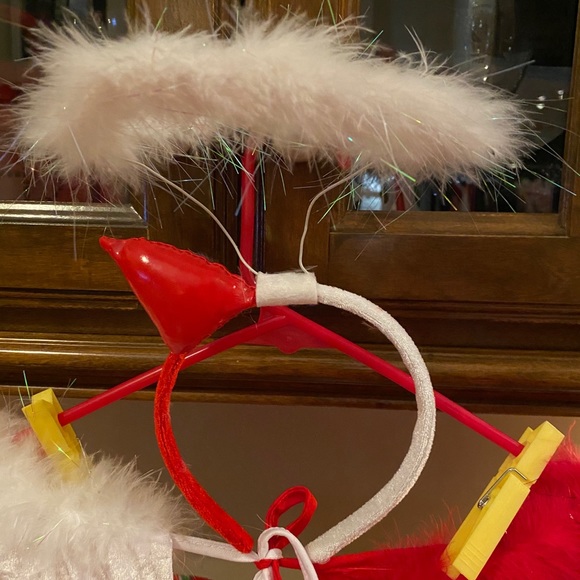 Naughty but Nice Costume Devil/Angel w/wings - Picture 14 of 16